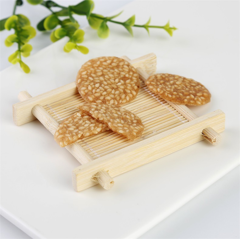 芝麻薄片饼干休闲零食小吃芝麻薄片 支持代发贴牌批发芝麻薄片