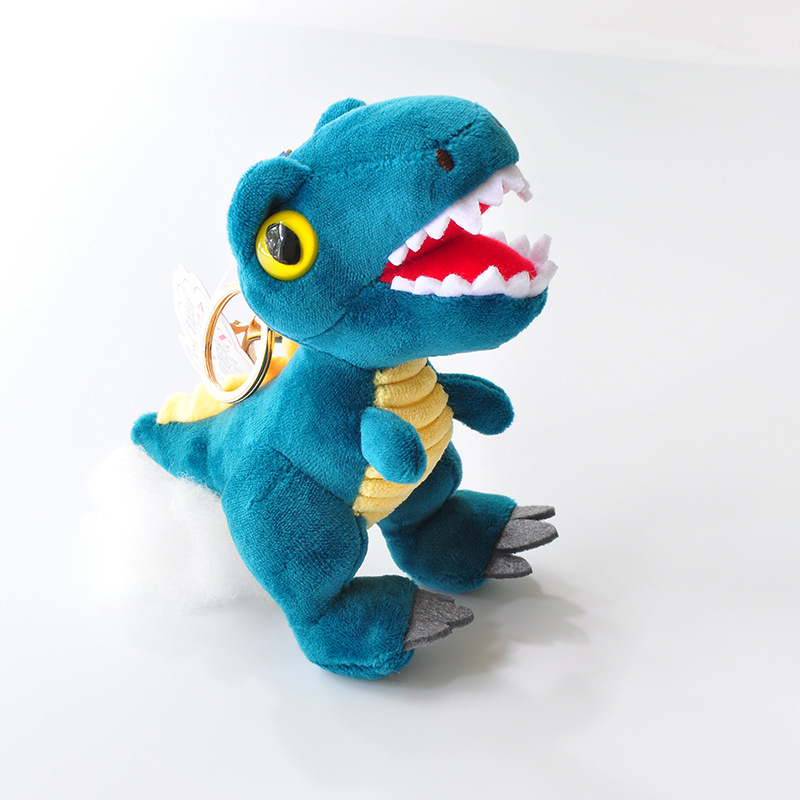 youpin ayz dinosaur keychain tyrannosaurus doll tyrannosaurus plush toy pendant gift shop supply