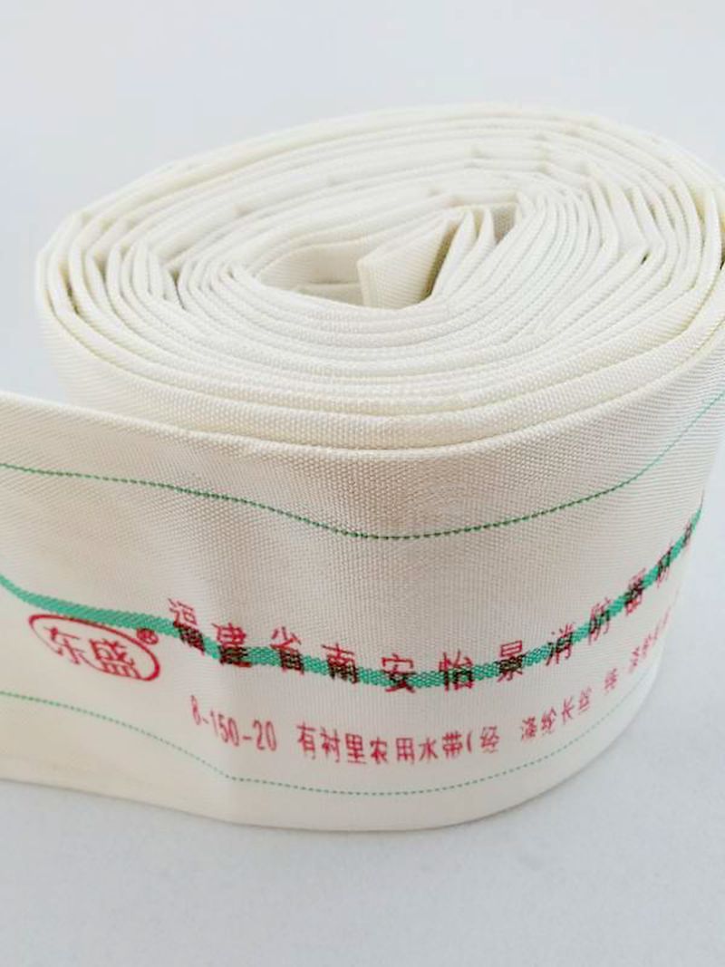 6寸农用水带pvc口径150mm高压节水帆布农用灌溉水带排水管抽水带