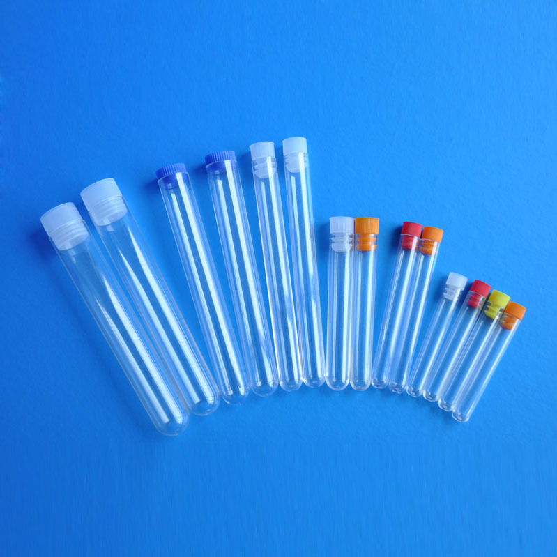 整包外径12/ 13/15/16/20/25mm 硬质塑料带塞样品透苯试管