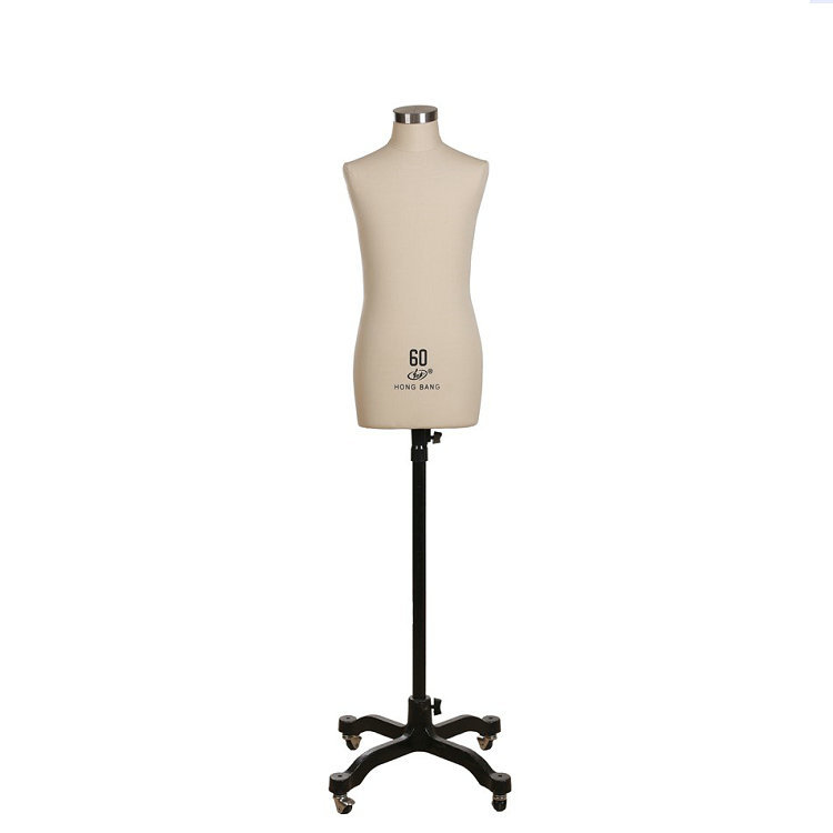 红邦人台半身标准立裁打样男女服装全身插针打板人台hb-3人台模特