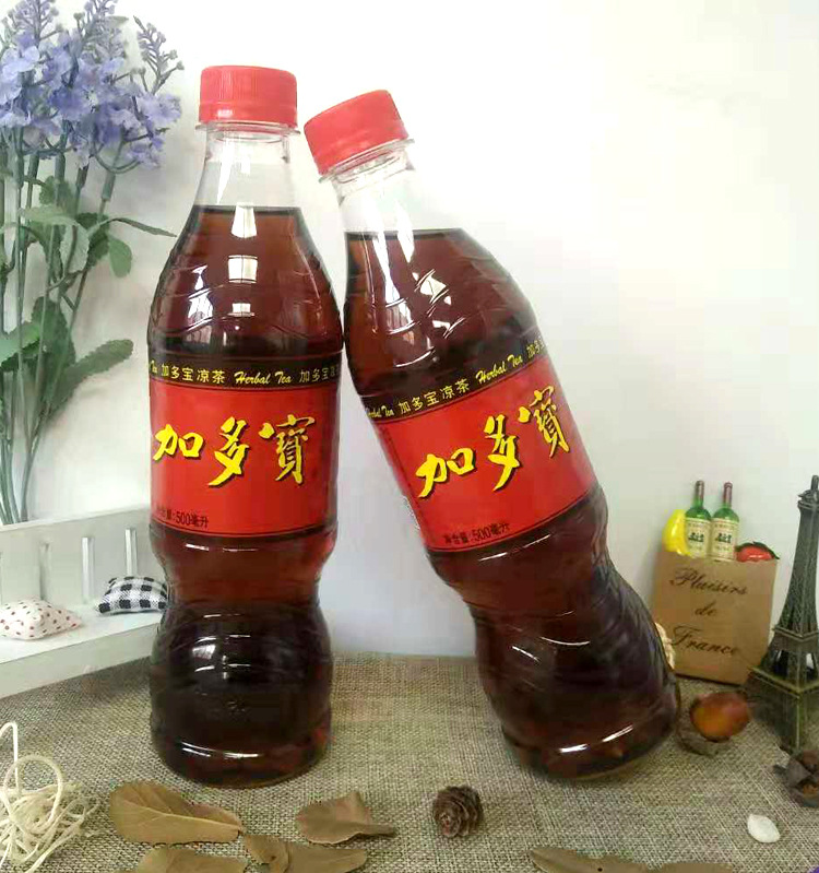 茶饮料-批发团购加多宝凉茶饮料500ml*15瓶整箱聚餐凉茶备选 多省包邮