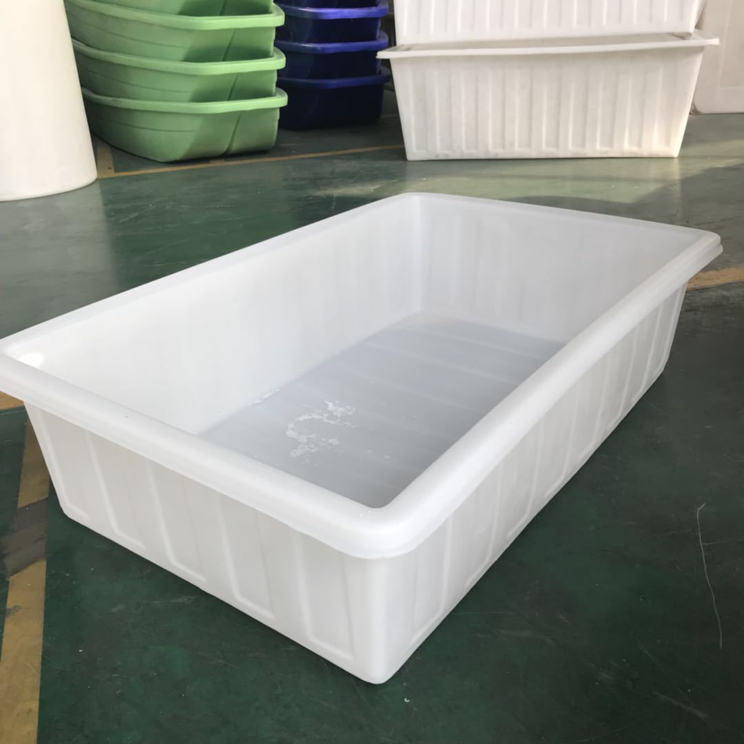 380升塑料箱子大水池 牛筋方盆 方形塑料水箱加工定制 加厚水箱