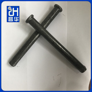 gb882发黑销轴销钉定位销t型平头带孔销柱子卡位销t型销厂家直销