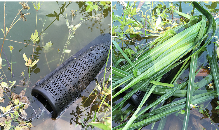 捕黄鳝笼子 厂家直销批发捕鱼笼泥鳅虾蟹笼 黑色pp塑料捉泥鳅笼子