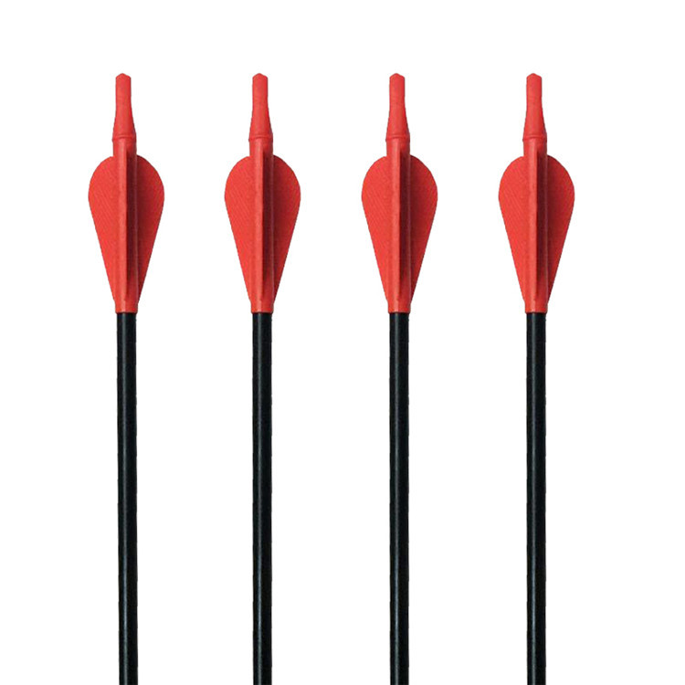 弓箭箭尾适合8mm箭杆一体箭尾箭羽反曲弓景区练习用外套箭尾