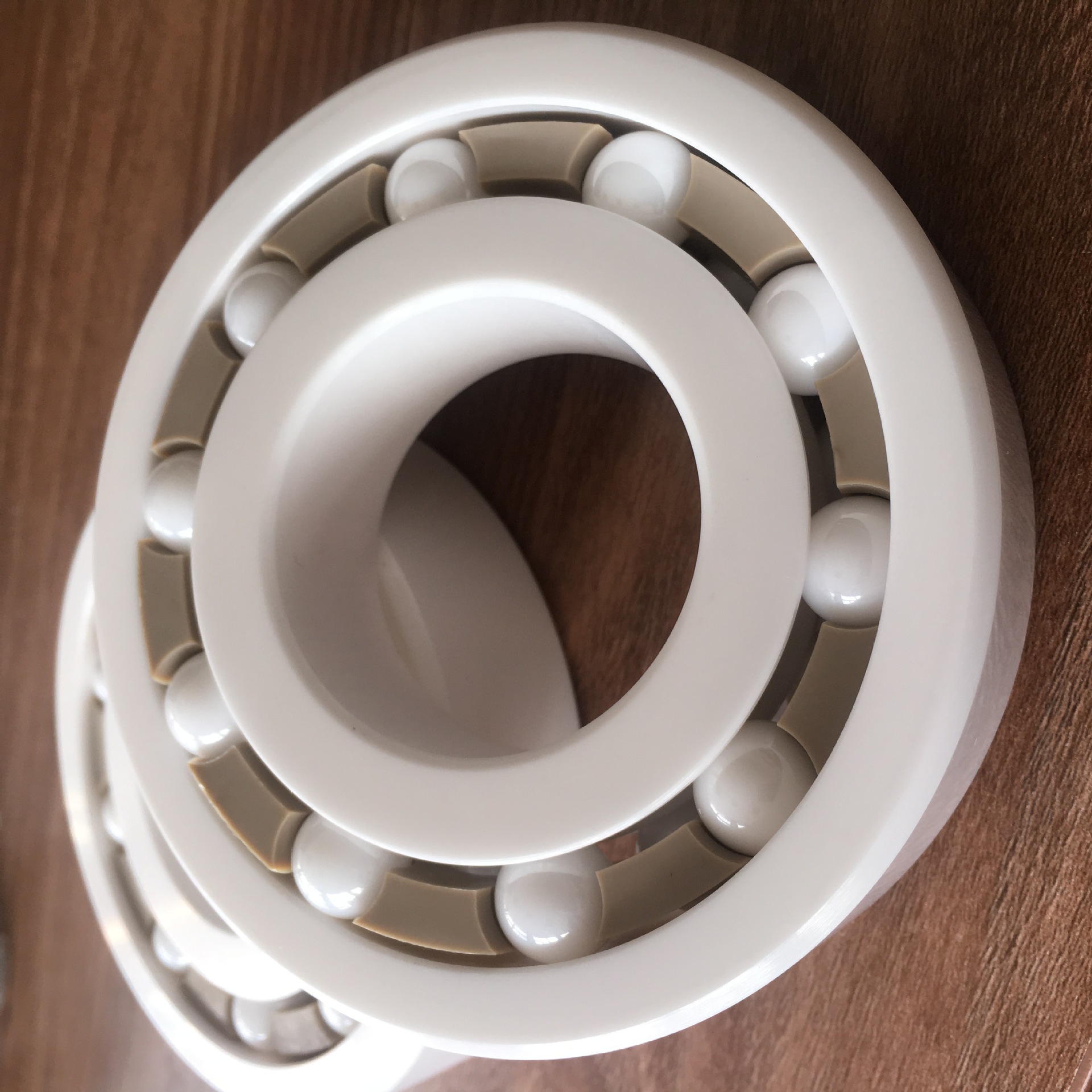 杰木森全陶瓷调心球轴承氧化锆内外圈peek 1314ce无磁无油耐