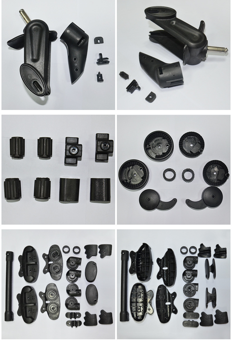工厂加工各类童车塑胶四轮推车塑胶件婴儿车配件通用耐寒耐冲塑胶