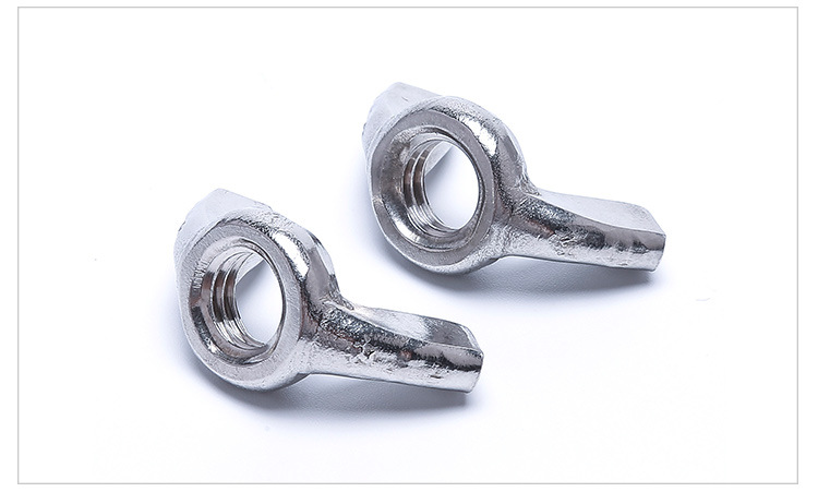 201Ä不锈钢元宝蝶形螺母 羊角蝴蝶型螺帽m4m5m6m8m10m12m14m16