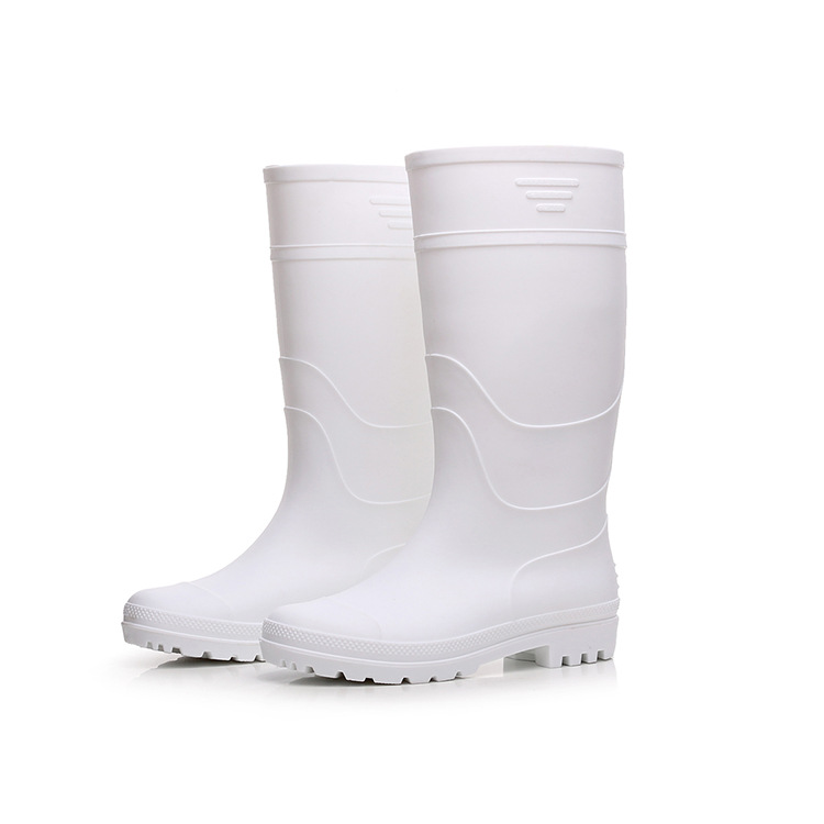Export PVC Material Waterproof Oil-Resistant Wear-Resistant Acid and Alkali-Resistant High-Top Daily Agricultural Work Rain Boots