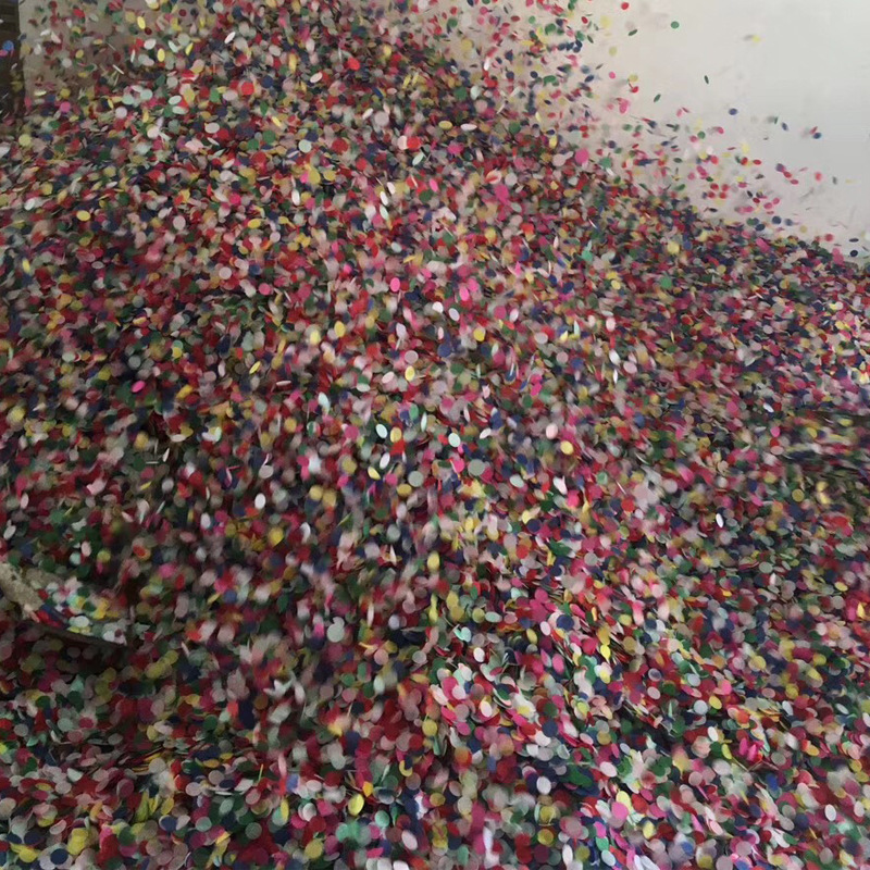 5圆片纸屑 彩色碎纸屑 婚礼生日气球填充物可定制尺寸