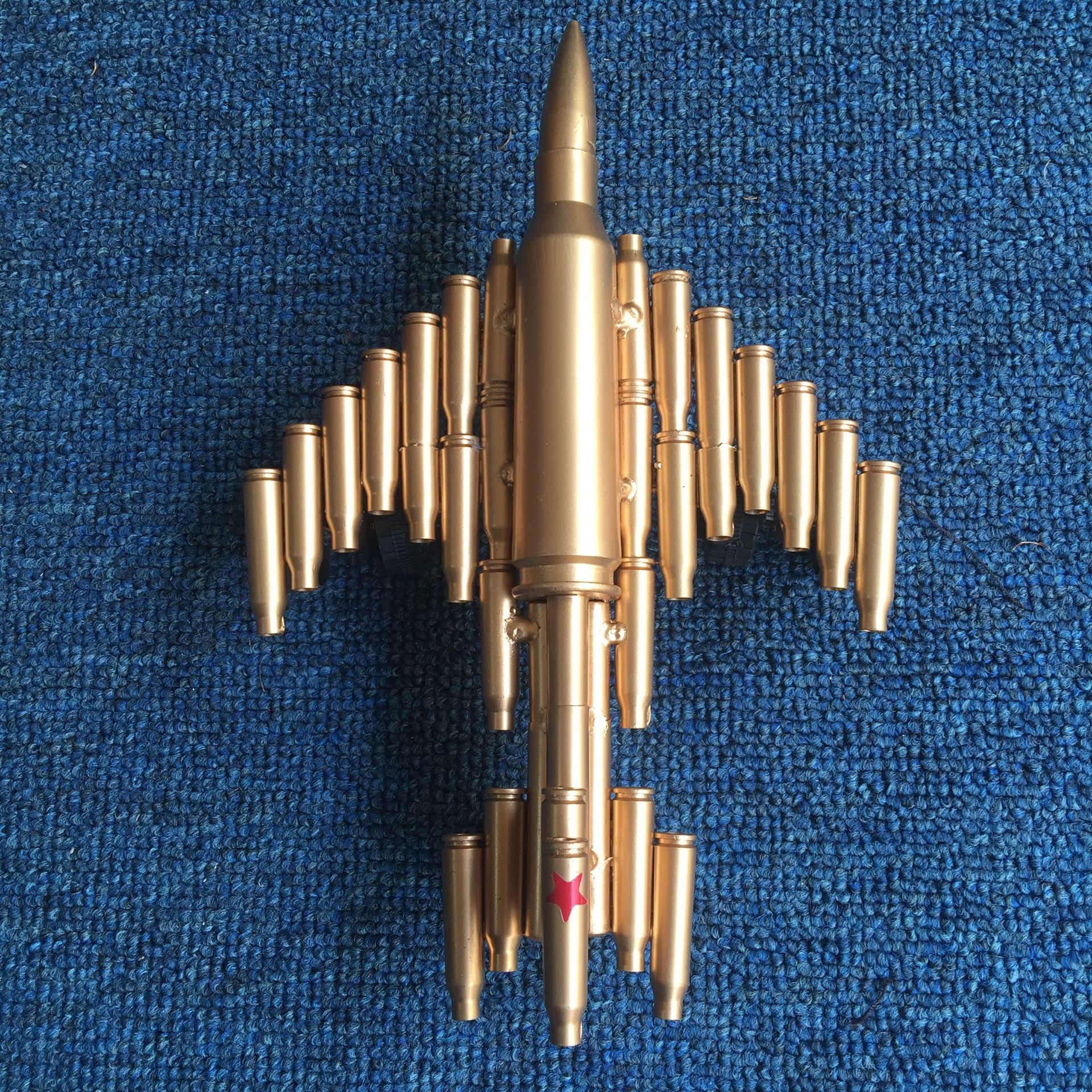 145仿弹壳飞机模型仿子弹壳工艺品旅游景区摆件学生礼品地摊夜市