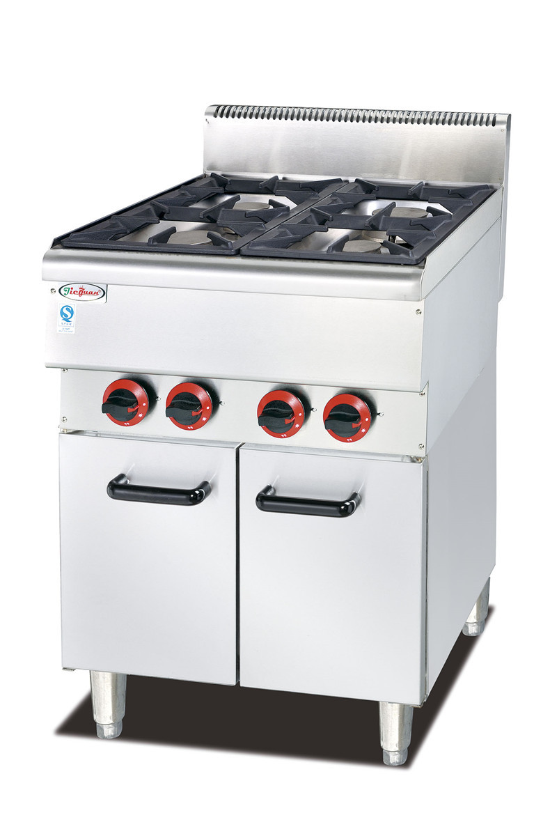 杰冠厂家gh-587台式燃气煲仔炉 商用四头天然气煲仔炉 酒店工程炉