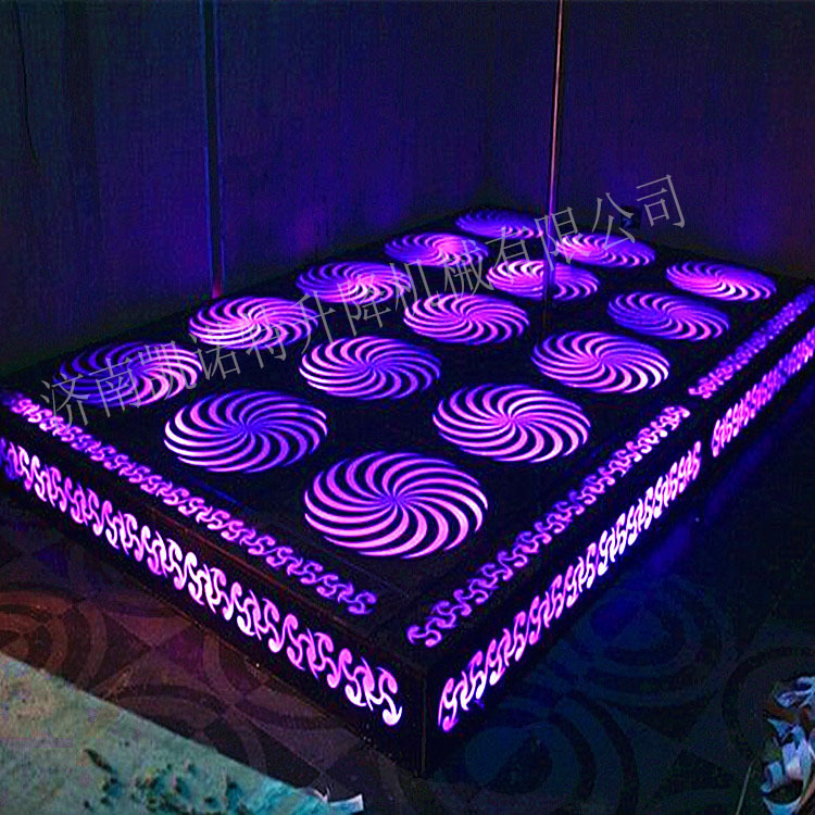 厂家直销酒吧ktv专用升降旋转舞台j台迪厅酒吧专用地颤弹簧舞台