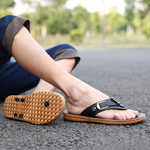 夏季潮流男士人字拖鞋