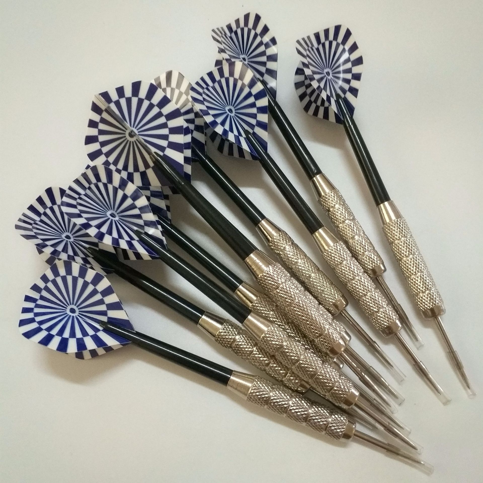 亚马逊ebay速卖通货源 飞镖针darts 22g铁镀镍练习飞标针15cm长