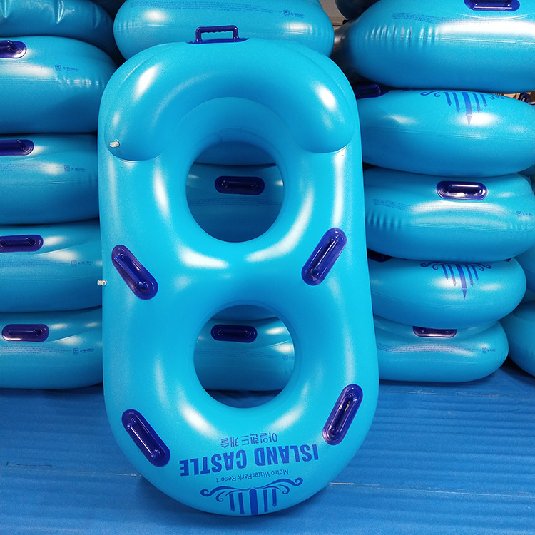 Inflatable Water River Drifting Double Umiak Inflatable Swimming Pool Double Ring Water Swimming Ring Rubber Raft