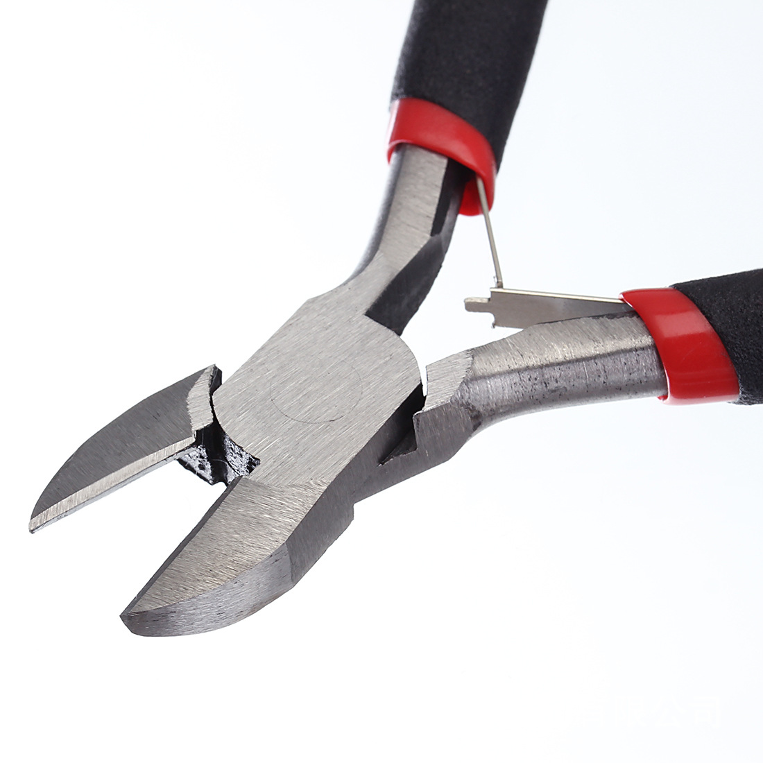 钳子手动 带弹簧片斜口钳剪线钳斜口钳 diy手工首饰链条钳子工具