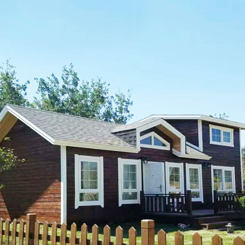 悠然木社 木屋别墅定制设计建造 单层木结构轻型防腐木屋 20~50㎡
