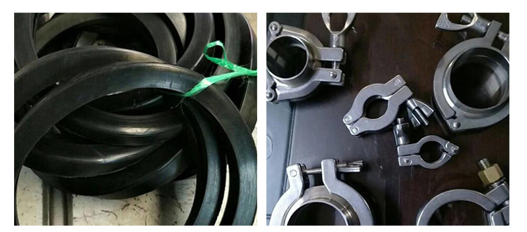 304不锈钢卡箍喉箍抱箍快装煤气管卡扣消防水管管夹管卡固定卡子