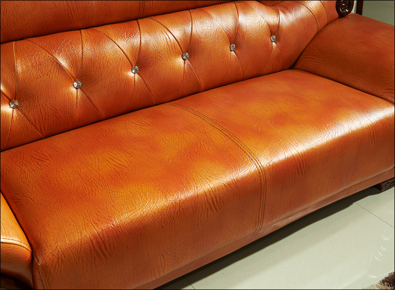 欧式真皮沙发头层牛皮厚皮大户型客厅酒店办公民用沙发组合123