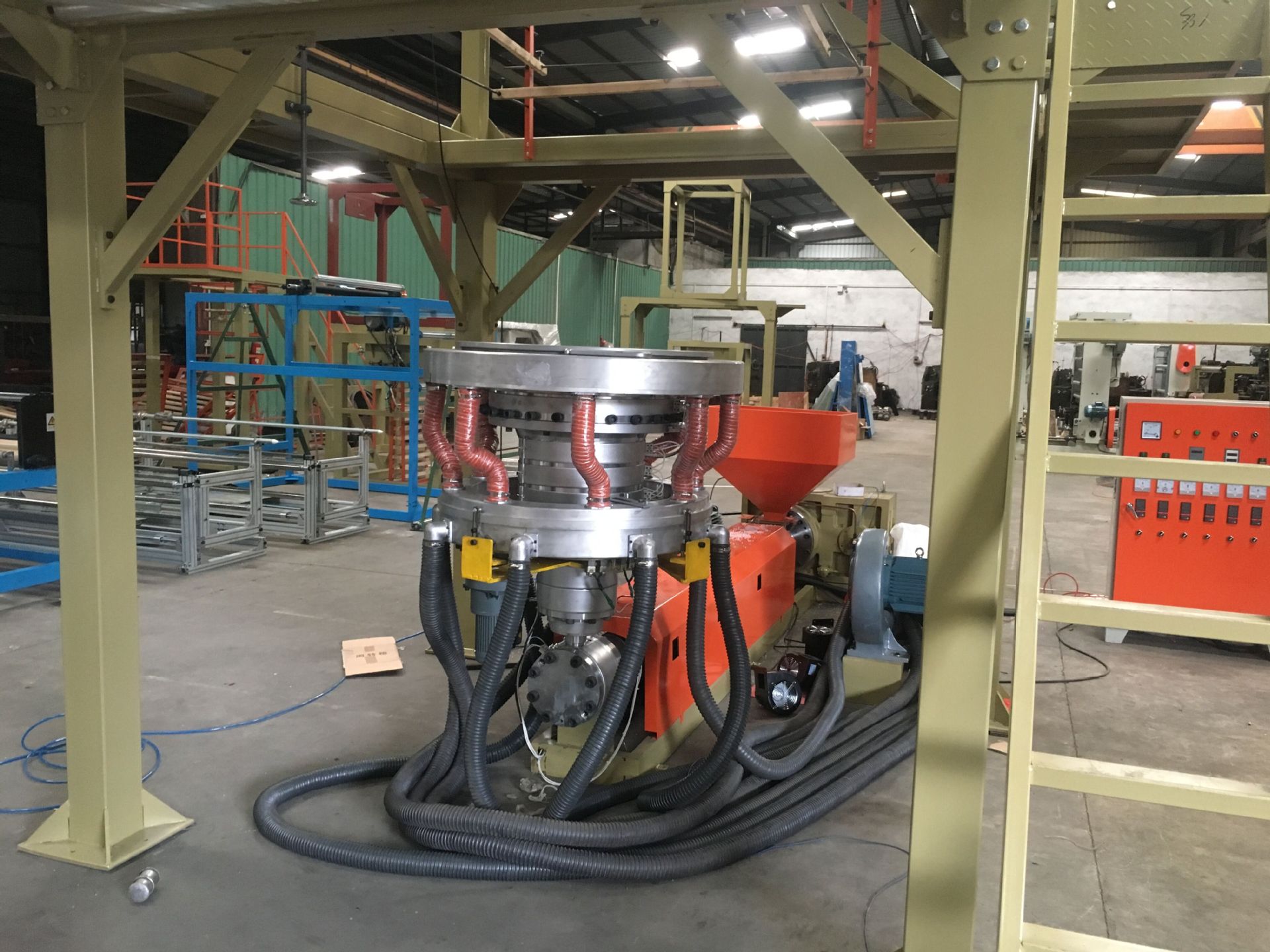 120*2600型 高速大型吹膜机|塑料袋吹膜机|塑料膜吹膜机