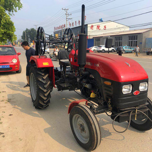 四轮绞磨机 泰山30 50拖拉机绞磨拖拉机绞磨价格 柴油拖拉机绞磨
