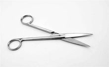 剪刀不锈钢直剪尖头家用锋利剪子护士外科手术剪刀