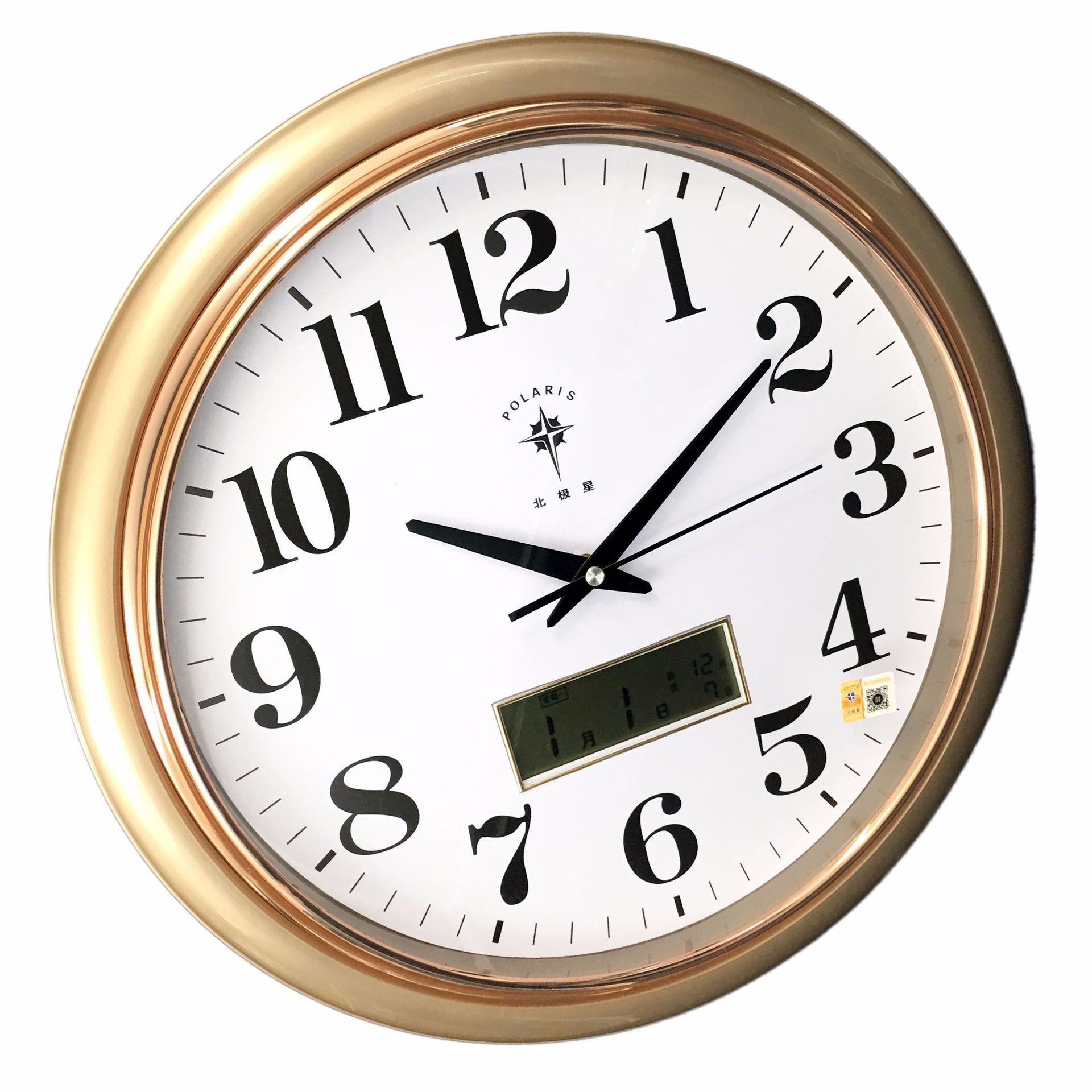 北极星2739-3历 直径42cm 16英寸 每箱10只 小号lcd液晶屏 圆钟
