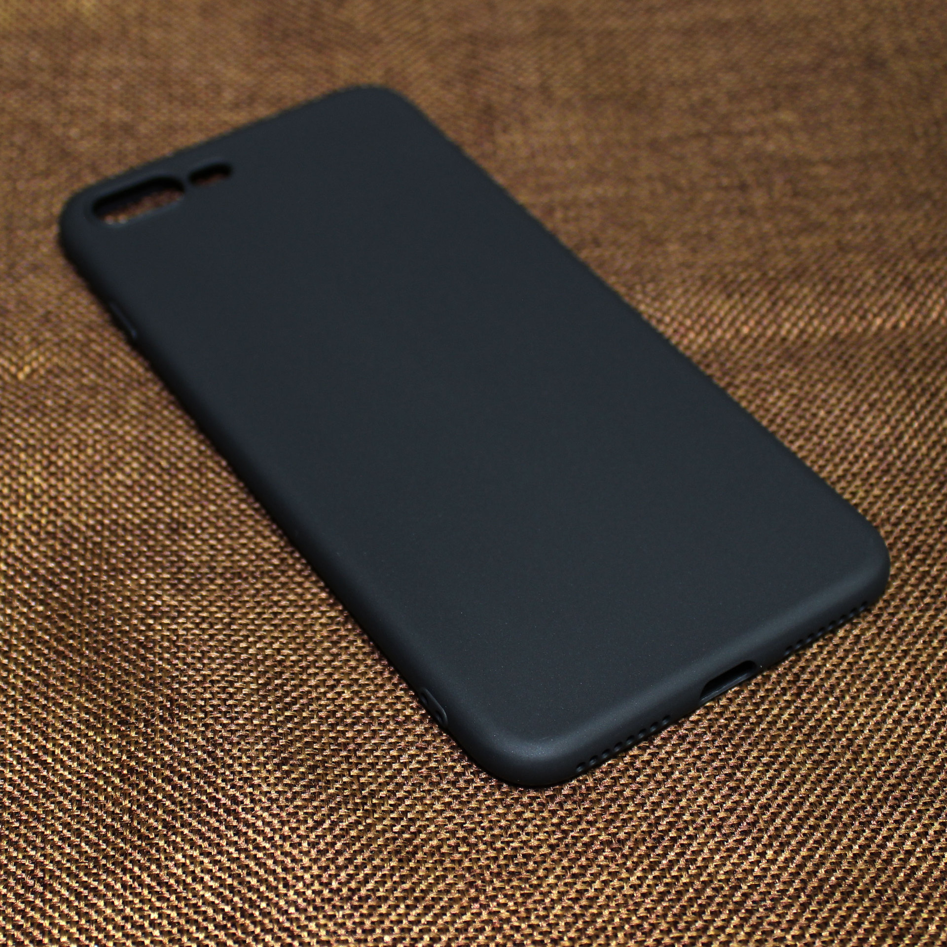 适用苹果8磨砂软壳 四行位1.0超薄黑色iphonese2红色素材彩绘打图