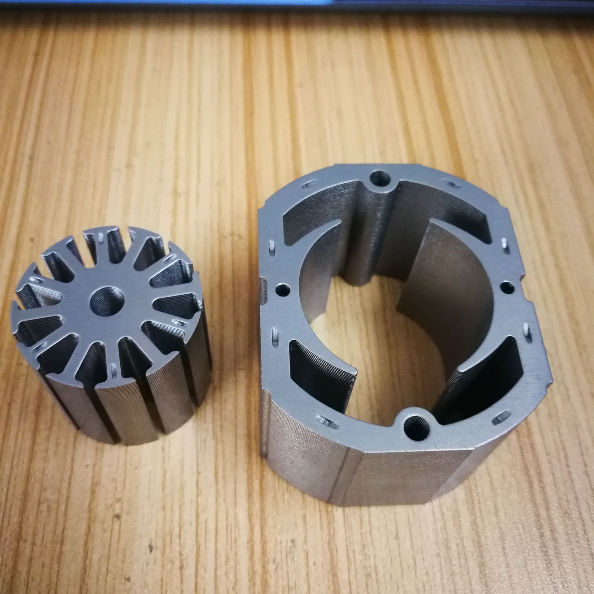 厂家大量供应水族潜水泵电机铁芯打蛋机自铆片63 45 54 定转子