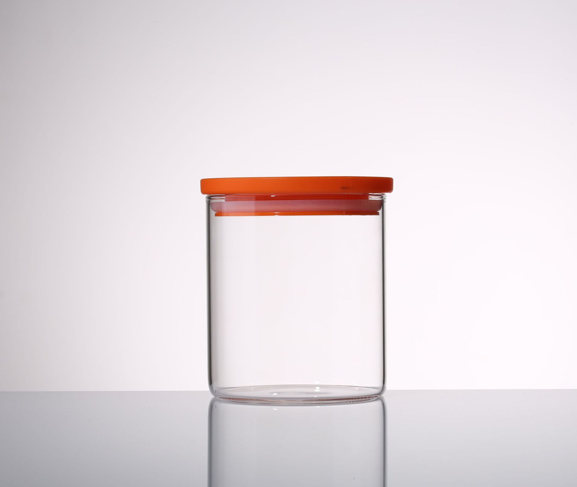 密封罐玻璃瓶透明茶叶罐小号奶粉罐厨房食品杂粮储物家用收纳罐