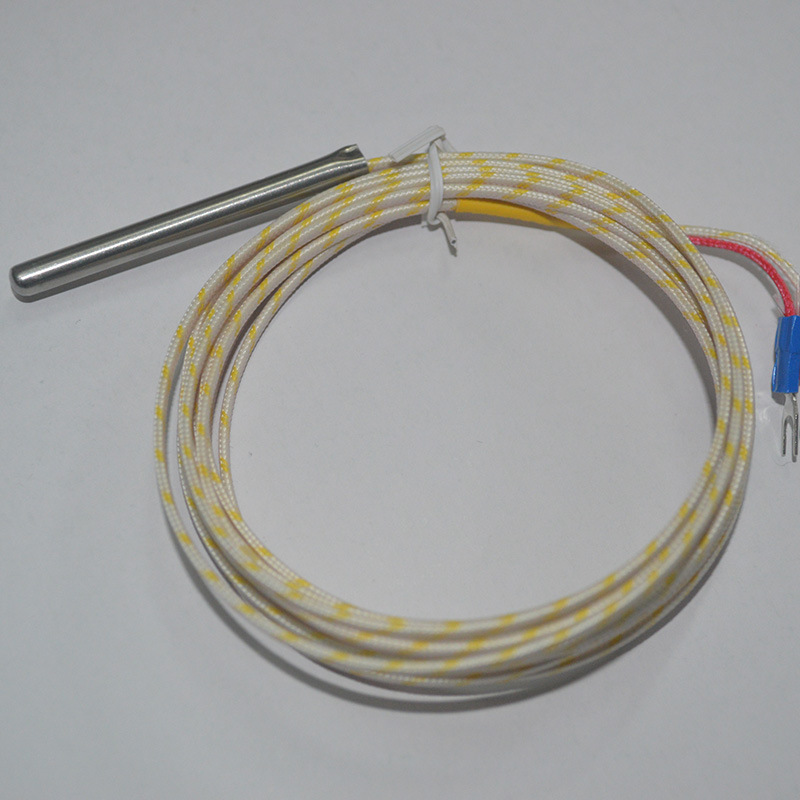 高温热电偶600度测温k型探针感温线热电偶感温线