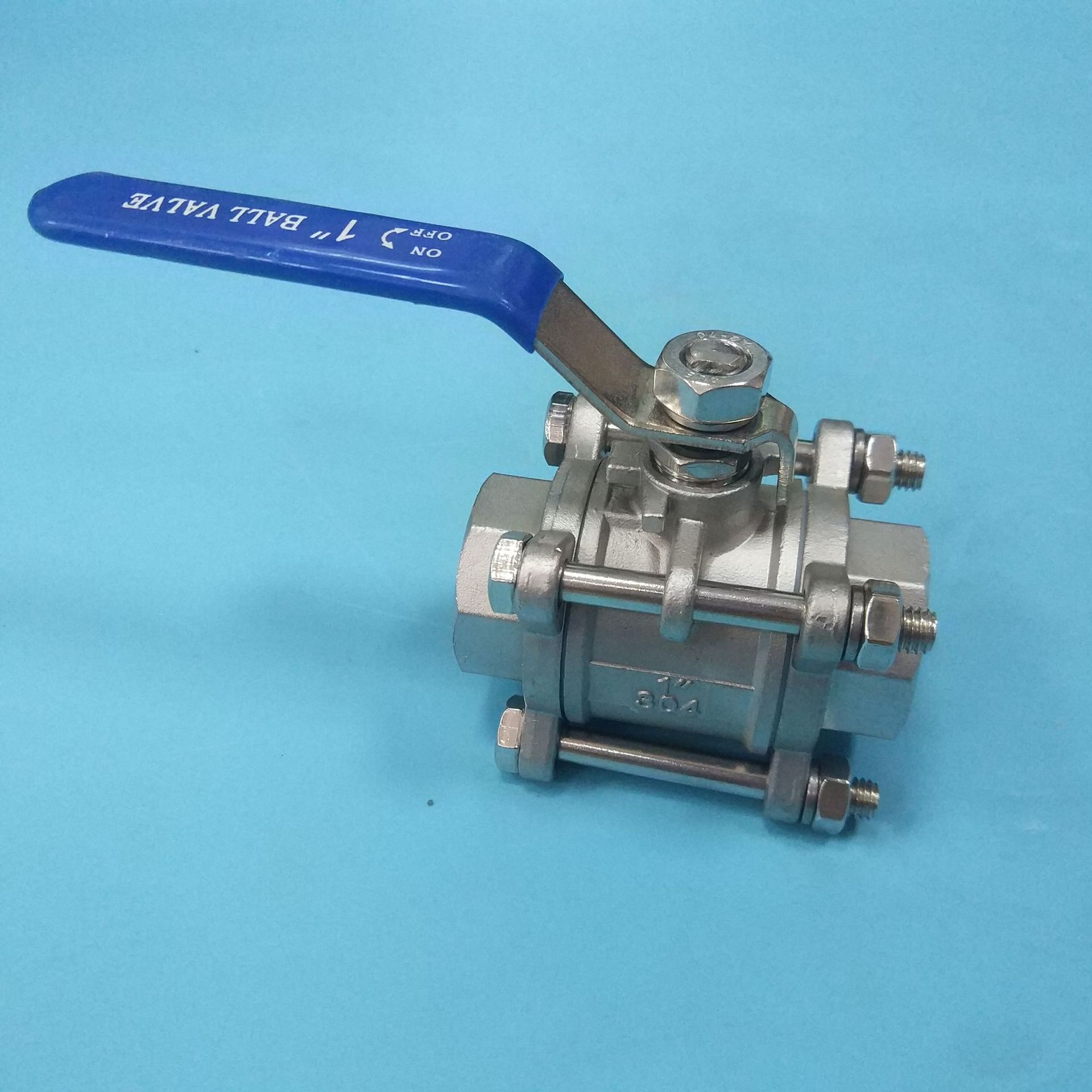 wk直销三片式球阀 丝扣牙口q11f不锈钢手动三片式球阀 厂家批发