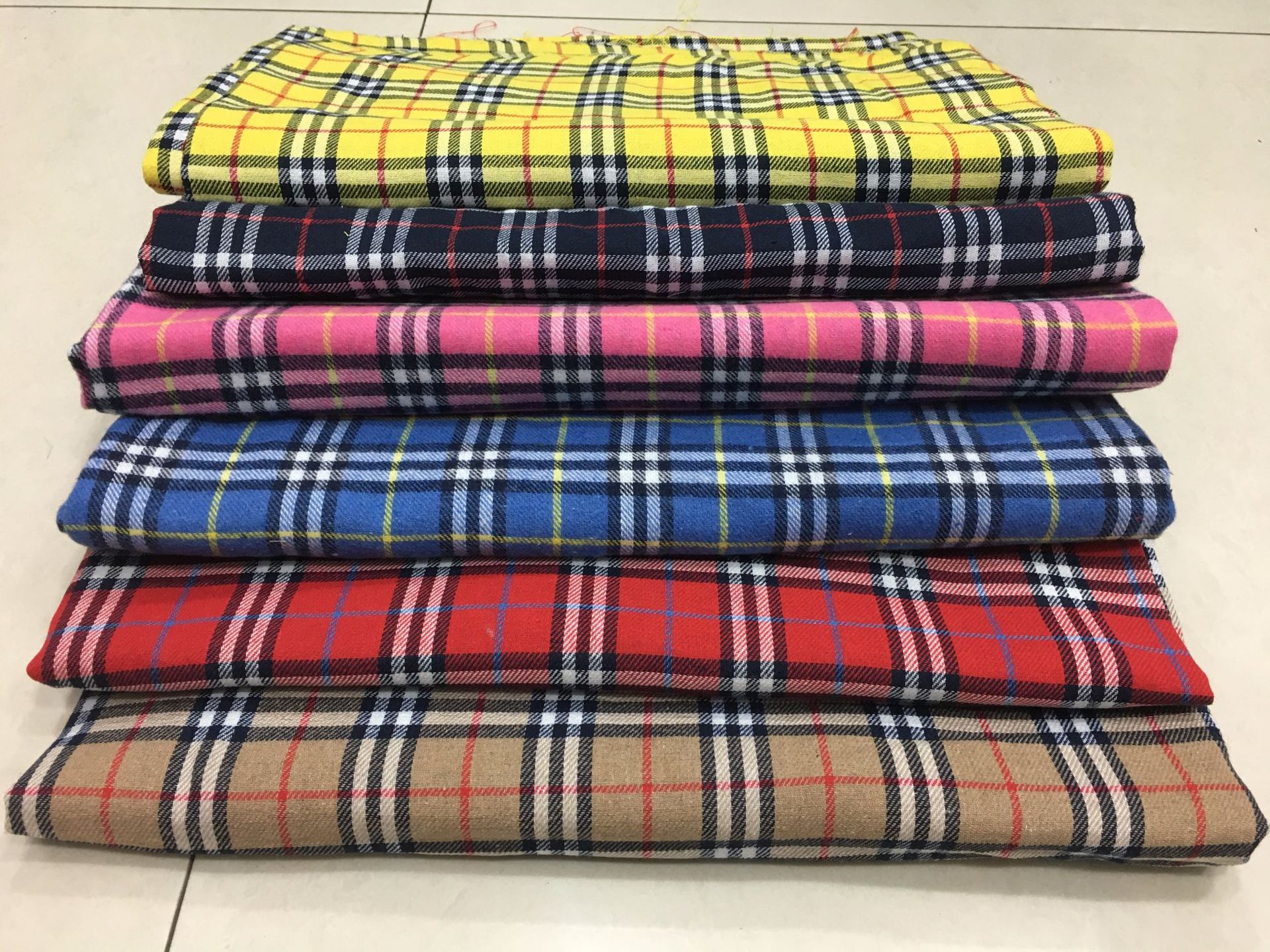 高品质面料色织布