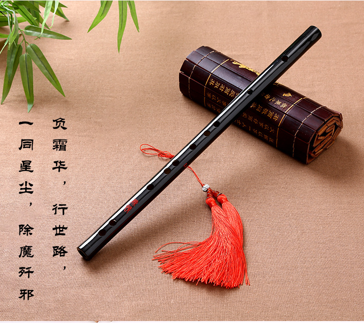 陈情笛魔道cos笛子初学成人零基础乐器横笛魏无羡鬼黑色专业批发