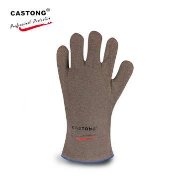 卡司顿250度耐高温手套pjjj35-33工业防烫手套pjjj35-45耐热手套