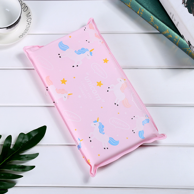 Sweet Cute Large Adult Ice Pillow Nap Water Filling Pillow Children Cooling Ice Pillow Factory in Stock Wholesale