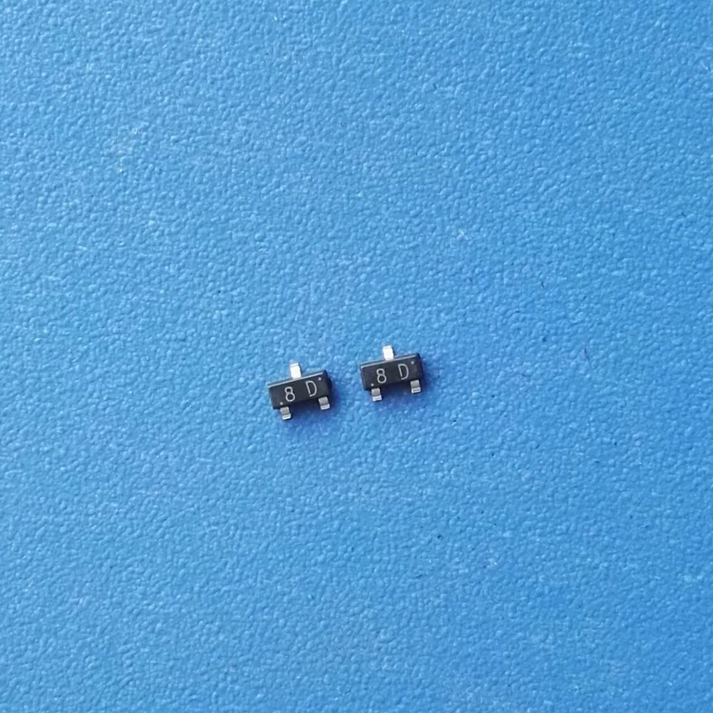 【厂家】批发贴片三极管 13001 sot-23 丝印8d