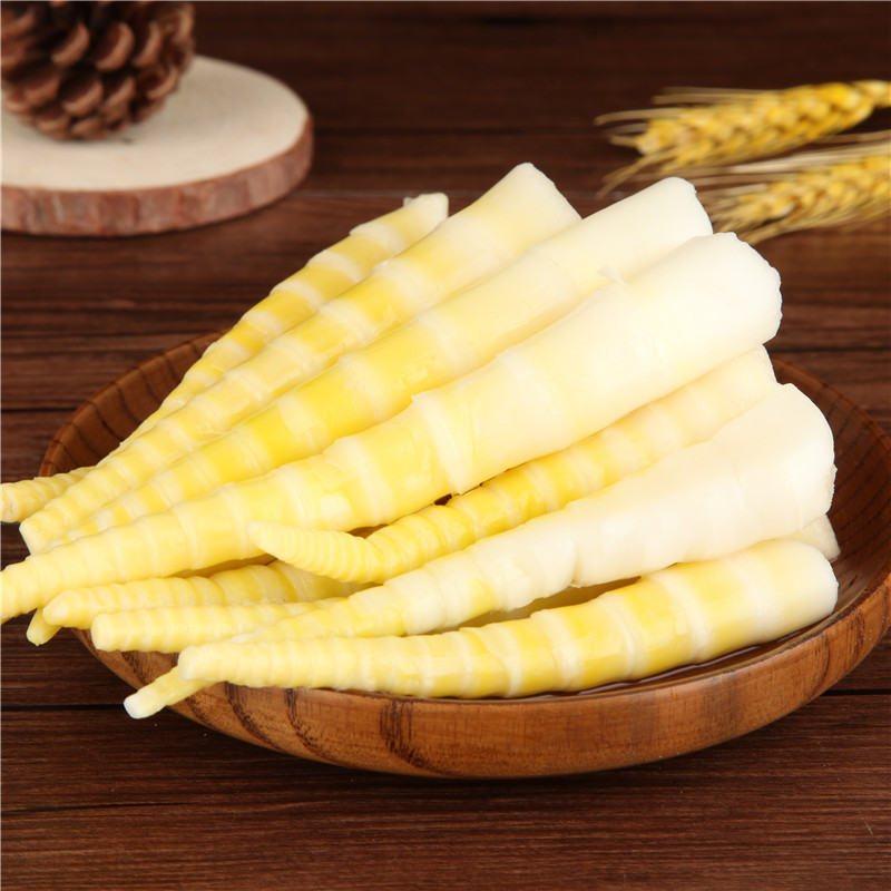 厨爽山野箭笋1kg袋装批发新鲜竹笋清水春笋火锅串串餐饮专用笋尖