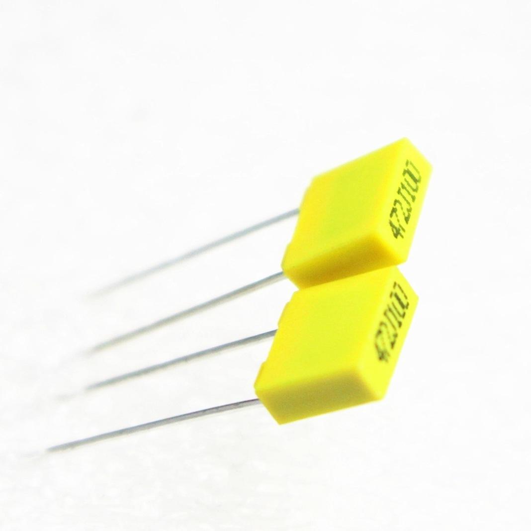 校正电容器 103j100v cl23b电子元器件金属化聚酯薄膜校正电容