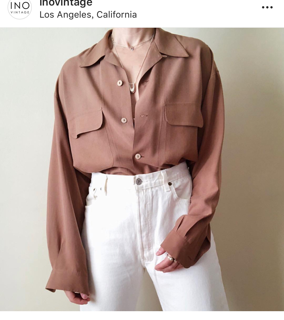 四媛 经典款  eq双口袋橡皮粉桑蚕丝衬衫衬衣上衣