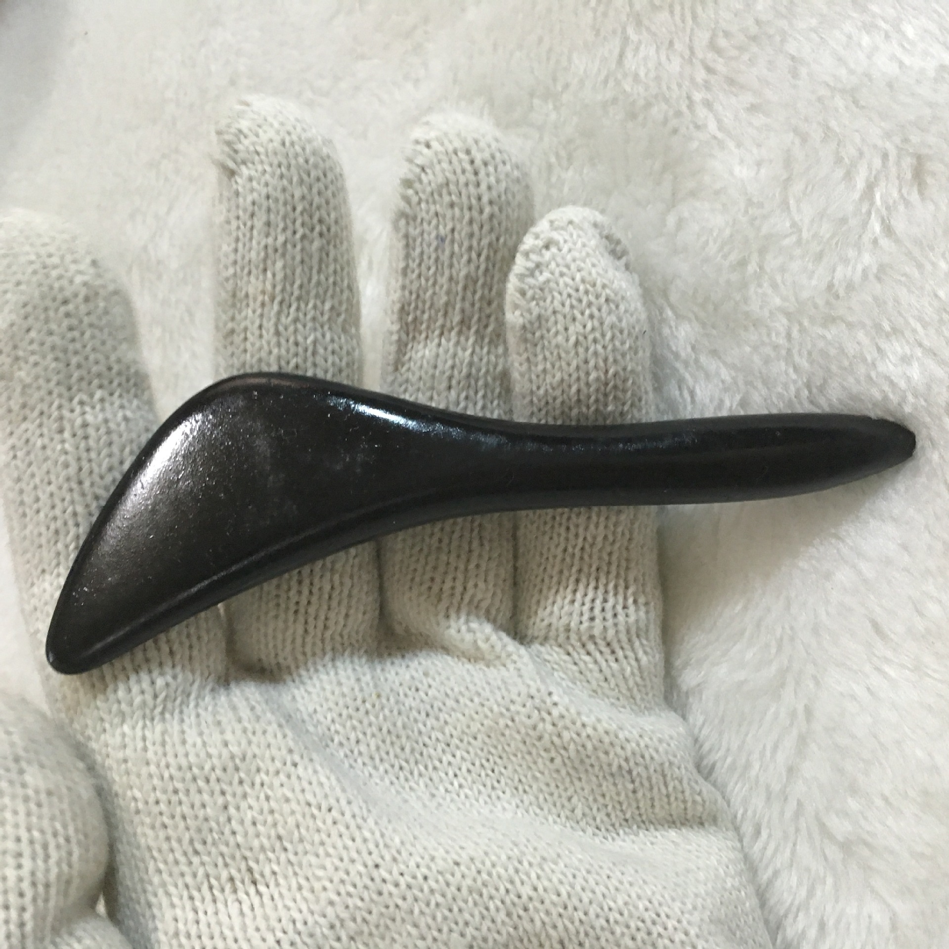 厂家批发直销砭石拨筋棒玄黄面部眼部按棒美容穴位笔