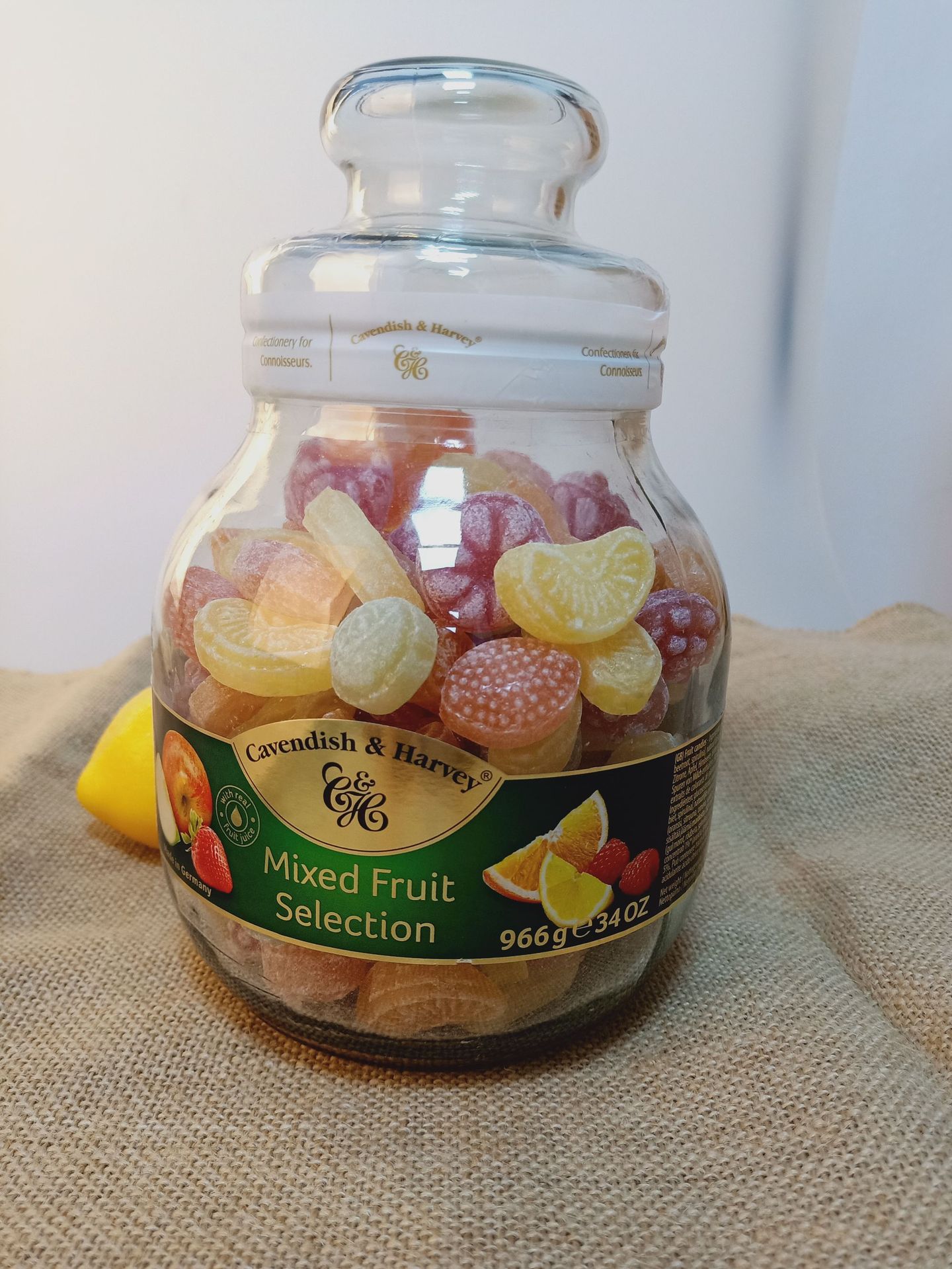 糖果德国进口嘉云糖 创意包装小食品杂果味零食糖果 水果硬糖批发