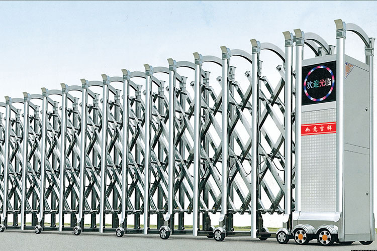 电动伸缩门 不锈钢庭院电动折叠门 有轨无轨伸缩折叠门遥控推拉门