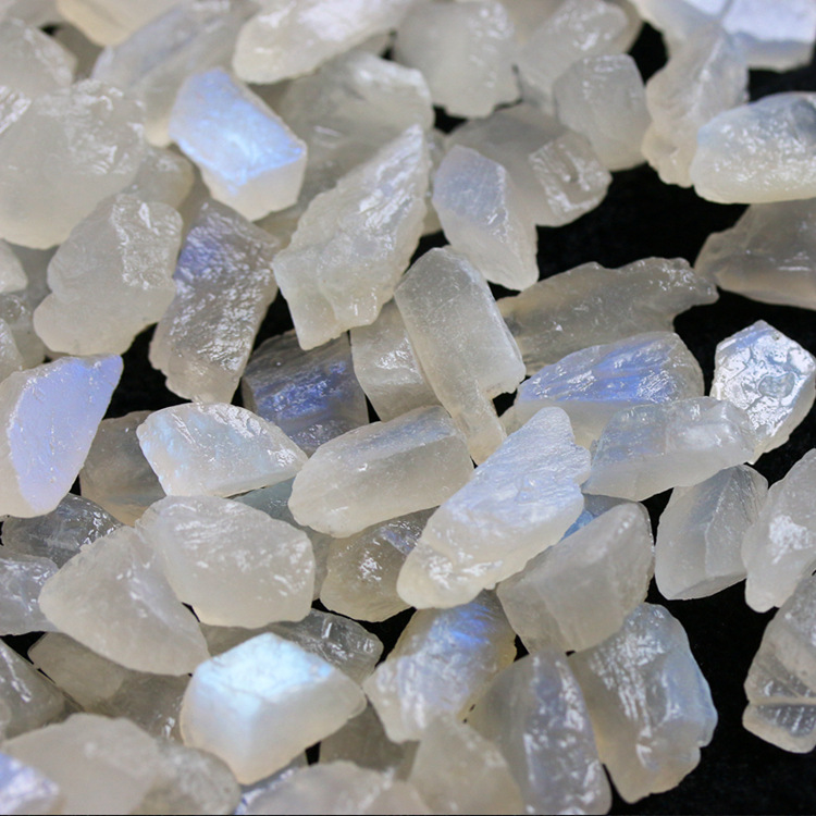 月光石 斯里兰卡月光石裸石原料 批发月光石5-10mm