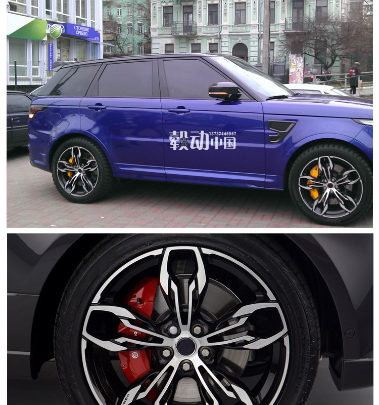 适用overfinch越野汽车改装轮毂揽胜发现22寸铝合金轮圈