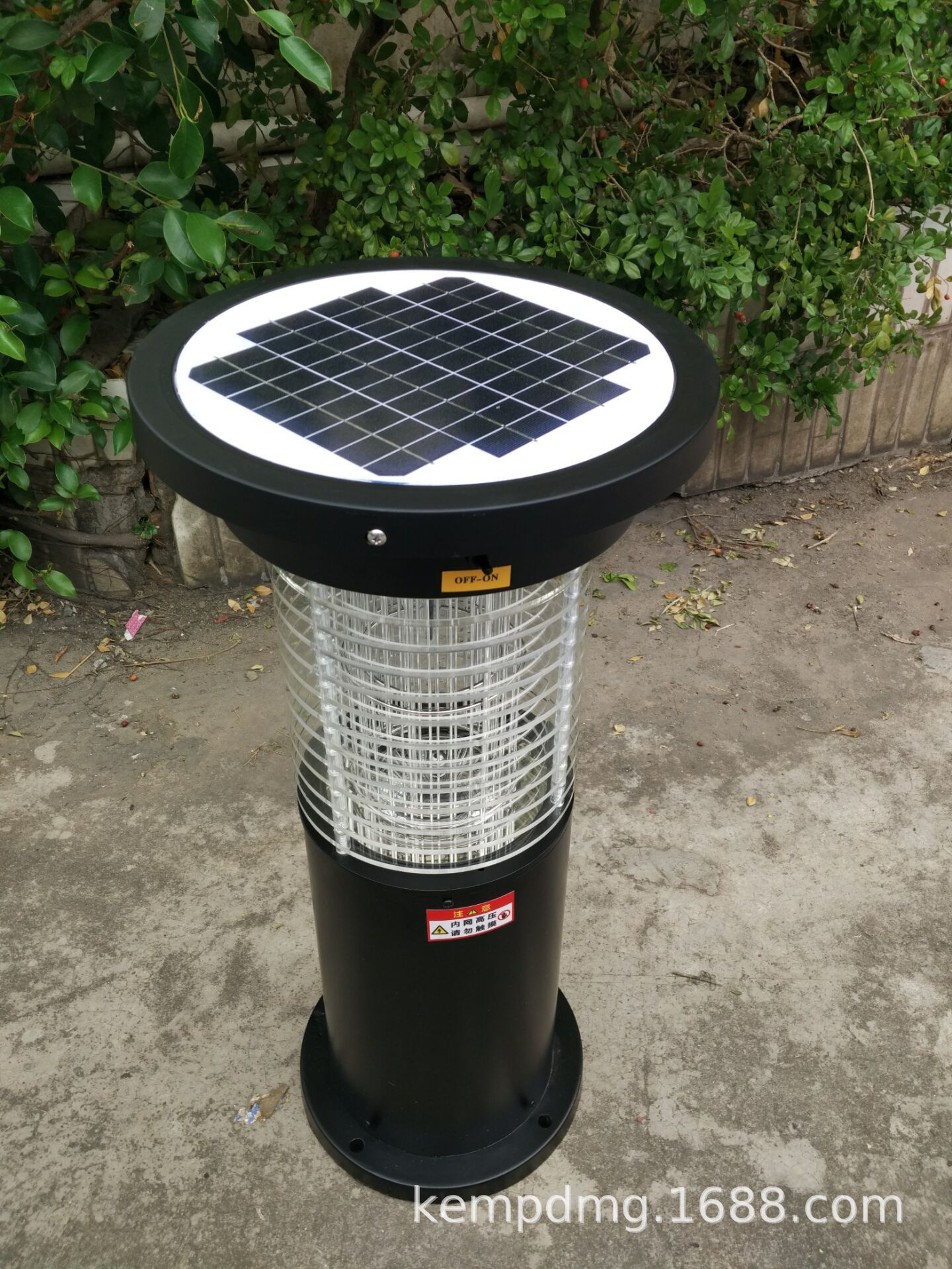dmg迪门子室外灭蚊灯户外电蚊器太阳能室外灭蚊器捕蚊器灯防水