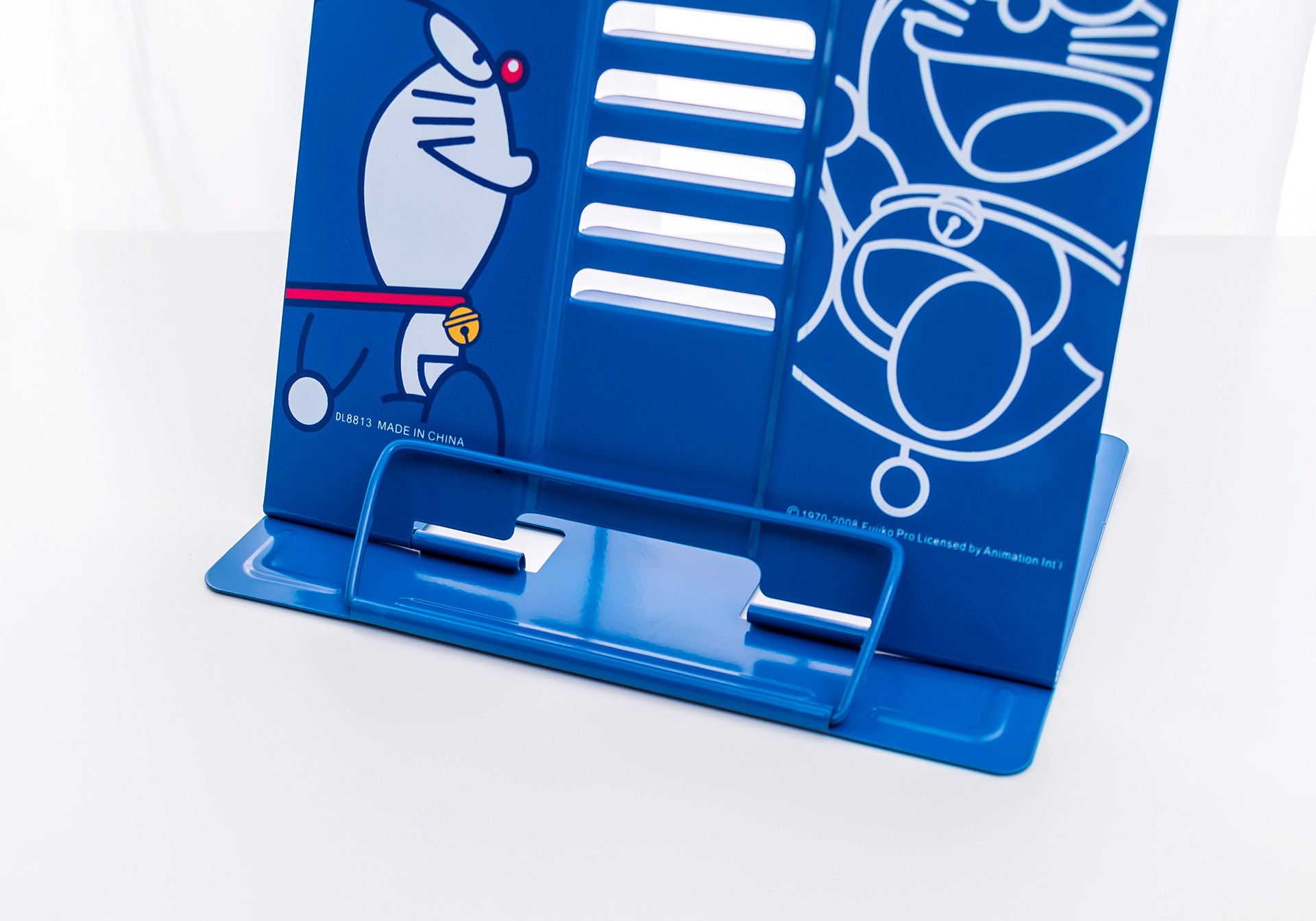 淘宝爆款学生桌面看书架阅读架韩国文具可折叠金属书立架工厂定制