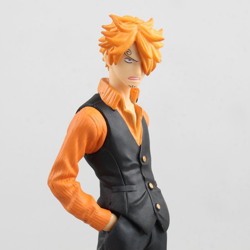 海贼/航海王 zero 战斗版 山治香吉士 火焰腿 恶魔风腿 盒装公仔